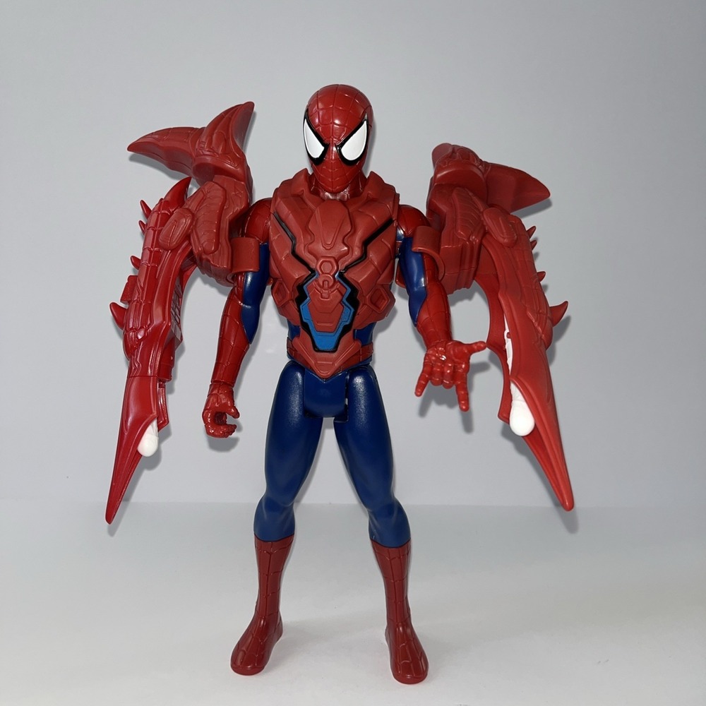 Marvel Mech Strike Monster Hunters Titan Hero Series Spider-Man Hunter Figure